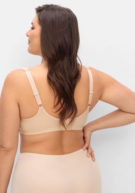 Miss Mary Entlastungs-BH Ohne Bügel, Mit Spitze - Natur Sheego