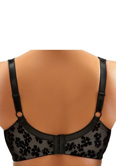 DESSOUS DESSUS Entlastungs-BH - Schwarz-hautfarben Sheego