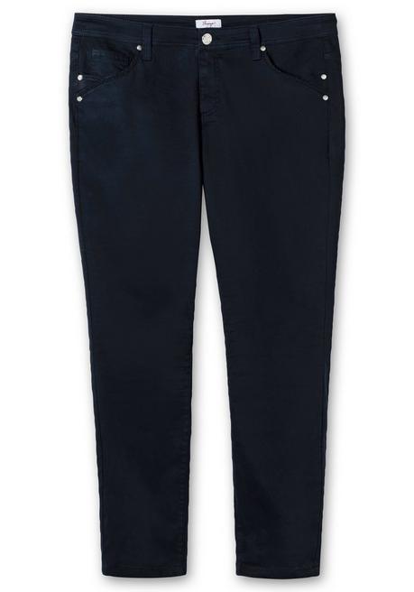 Sheego Extraschmale Twillhose In Curvy-Schnitt SUSANNE - Nachtblau Sheego