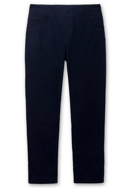Sheego X Collection L. Gerade Hose Mit Hohem Rundum-Dehnbund - Marine Sheego