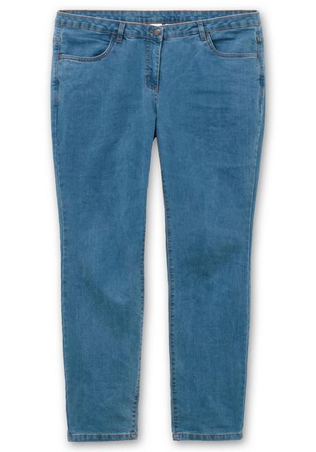 Sheego Gerade, Innen Weich Angeraute Thermojeans - Blue Denim Sheego