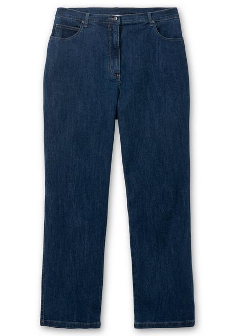 Sheego X Collection L. Gerade Jeans In 5-Pocket-Form - Blue Denim Sheego
