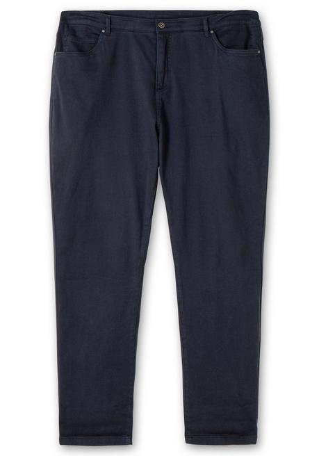 Sheego Gerade Jeans In Ankle-Länge, Five-Pocket-Form - Marine Sheego