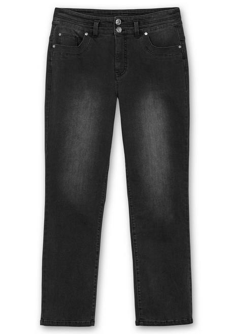 Sheego Gerade Jeans In Curvy-Schnitt MANUELA - Black Denim Sheego