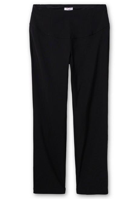 Sheego Gerade Schlupfhose Mit Shaping-Einsatz - Schwarz Sheego