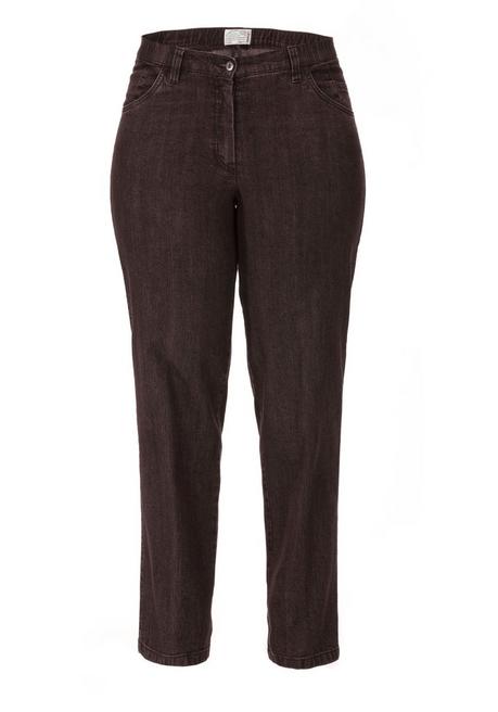 KjBRAND Gerade Stretch-Jeans, Bei Sehr Kräftigen Beinen - Braun Sheego