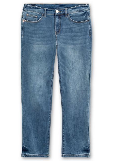 Sheego Gerade Stretch-Jeans Mit Bodyforming-Effekt - Blue Denim Sheego