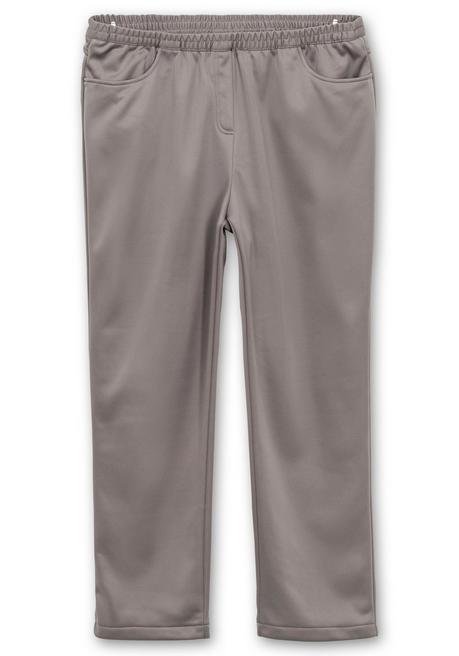 Sheego Gerade Thermohose Mit Komfortbund - Silbergrau Sheego