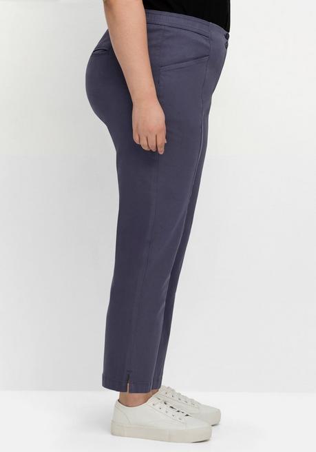 Sheego Gerade Twillhose In Curvy-Schnitt PIA, Mit Biesen Vorn - Indigo Sheego
