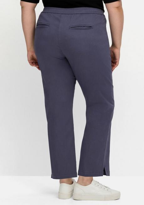 Sheego Gerade Twillhose In Curvy-Schnitt PIA, Mit Biesen Vorn - Indigo Sheego