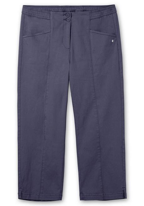 Sheego Gerade Twillhose In Curvy-Schnitt PIA, Mit Biesen Vorn - Indigo Sheego