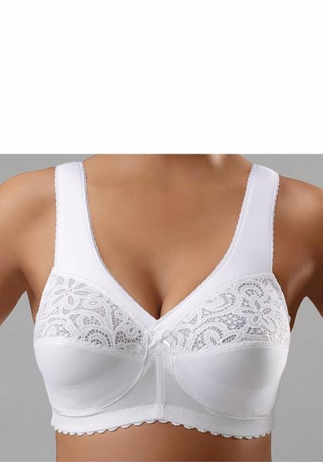 GLAMORISE Entlastungs-BH - Weiß Sheego