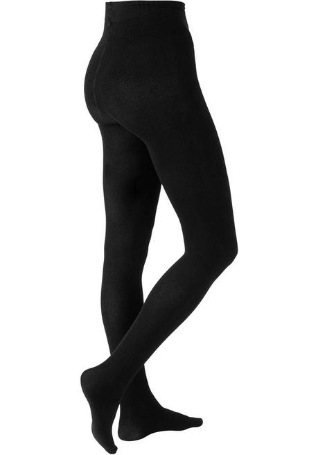 GLAMORY Strickstrumpfhose - Schwarz Sheego