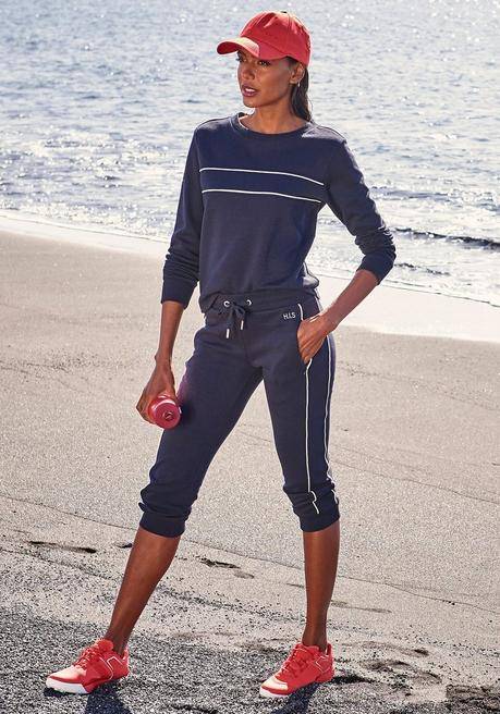 H.I.S EM LBG Caprihose - Marine Sheego