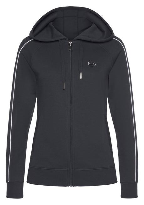 H.I.S EM LBG Kapuzensweatjacke - Marine Sheego