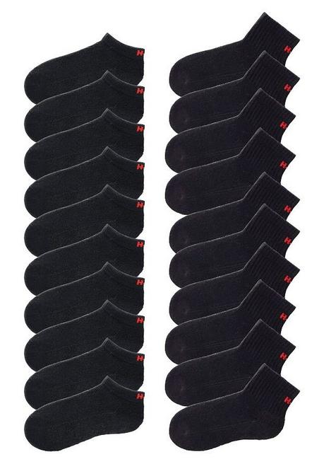 H.I.S EM LBG Kurzsocken - Schwarz Sheego