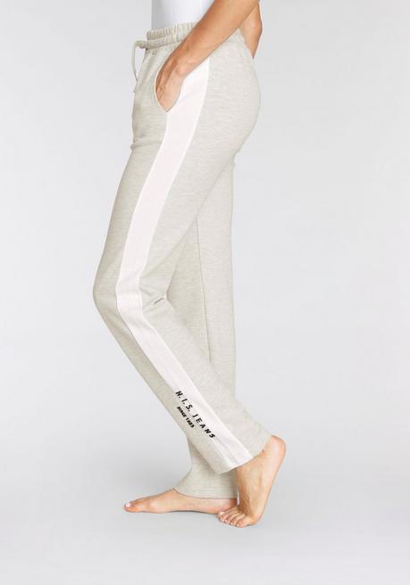 H.I.S EM LBG Relaxhose - Grau Meliert Sheego