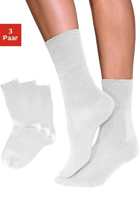 H.I.S EM LBG Socken - 3xweiß Sheego