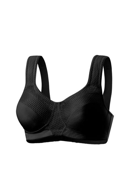 H.I.S EM LBG Sport-BH - Schwarz Sheego