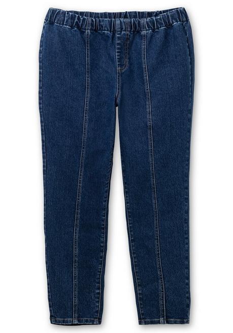 Sheego Jeggings Mit Teilungsnähten - Blue Denim Sheego