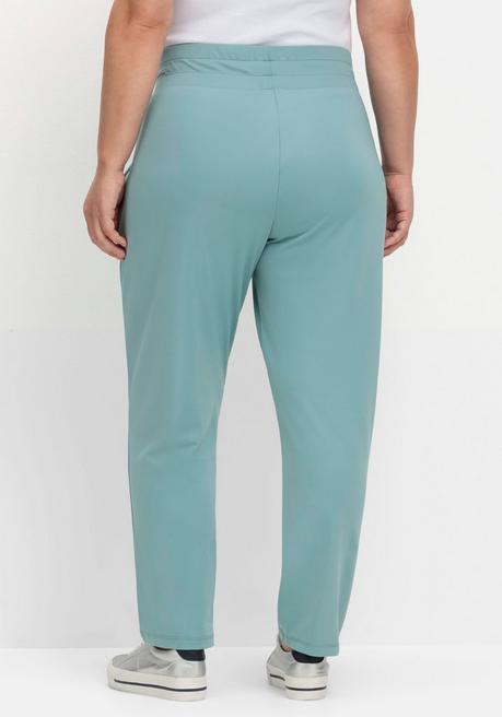 Sheego Joggpants Mit Rundum-Dehnbund Und Bindeband - Jade Sheego