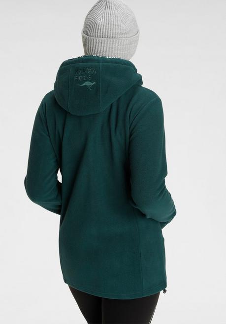KangaROOS LM Fleecejacke - Petrol Sheego