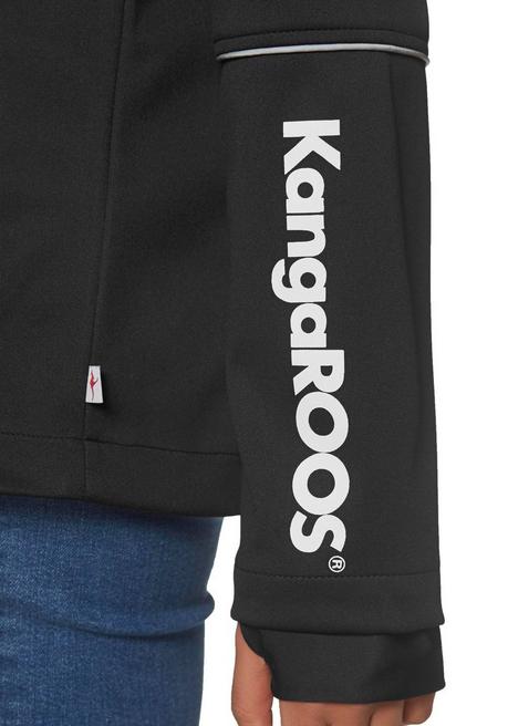 KangaROOS LM Softshelljacke - Schwarz Sheego