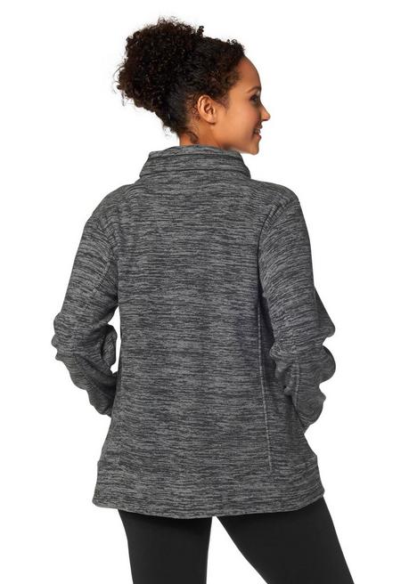 KangaROOS LM Sport Fleecejacke - Anthrazit Sheego