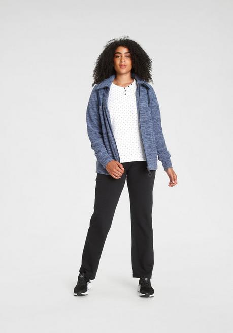 KangaROOS LM Sport Fleecejacke - Marine Sheego