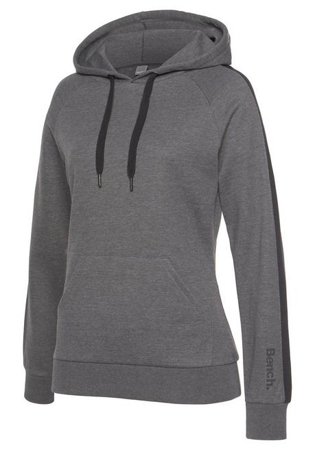 Bench LM LBG Kapuzensweatshirt - Anthrazit Meliert Sheego