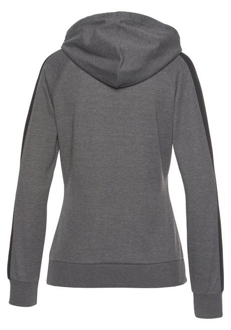 Bench LM LBG Kapuzensweatshirt - Anthrazit Meliert Sheego