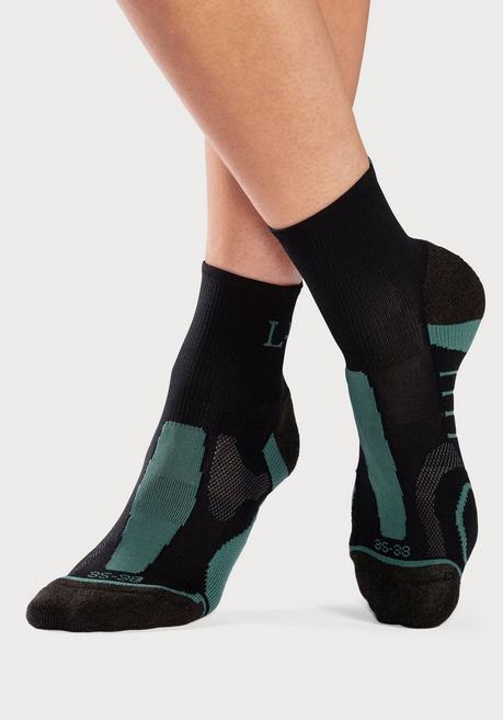 LASCANA ACTIVE Wandersocken - Schwarz Sheego