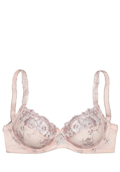 Lascana LASCANA Bügel-BH >>Wanda<< Mit Stickerei-Spitze - Puder Sheego