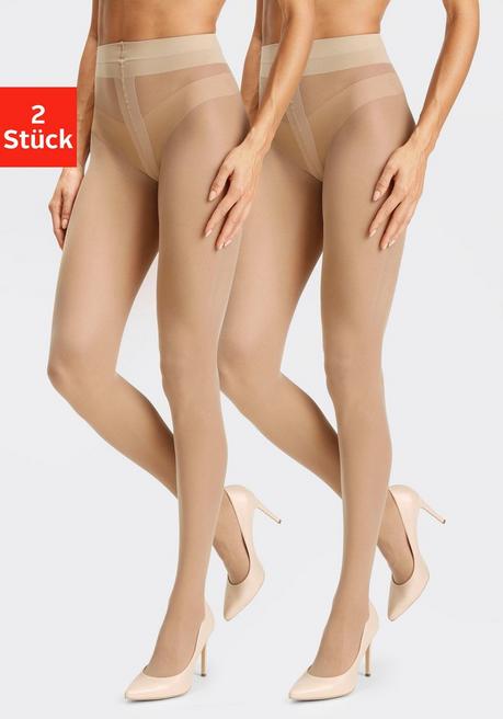 Lascana Feinstrumpfhose - Puder Sheego