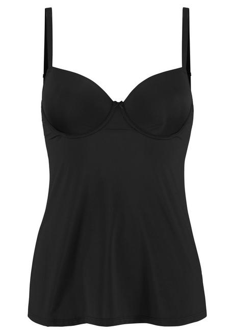 Lascana Schalen-BH-Hemd - Schwarz Sheego