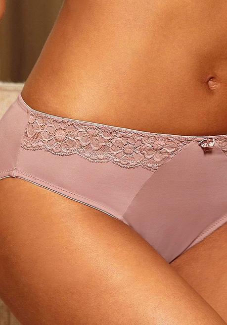 Lascana Slip - Mauve Sheego