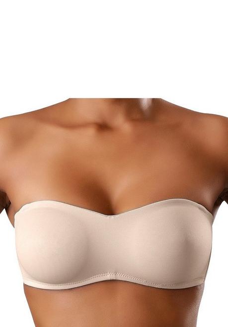 Lascana T-Shirt-BH - Hautfarben Sheego