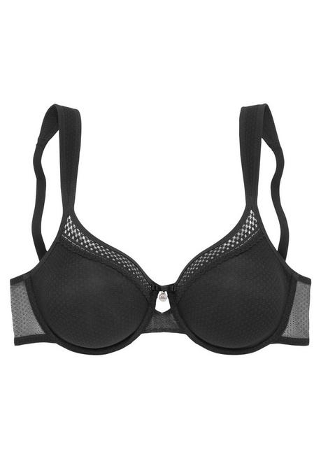 Lascana T-Shirt-BH - Schwarz Sheego