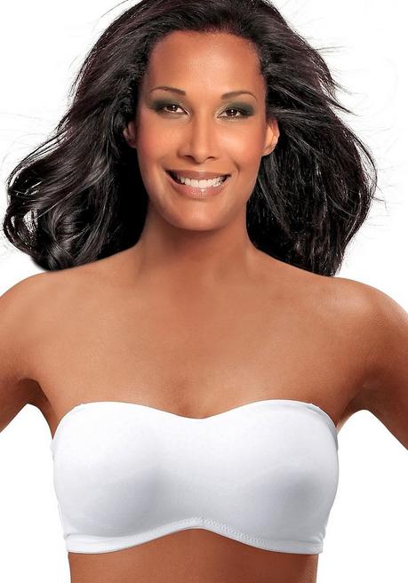 Lascana T-Shirt-BH - Weiß Sheego