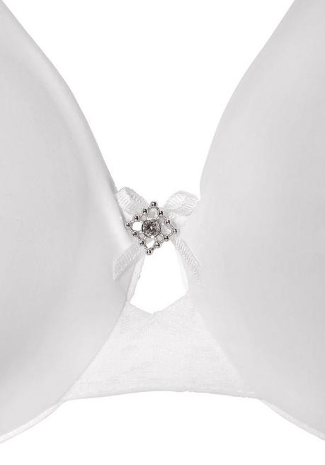 Lascana T-Shirt-BH - Weiß Sheego