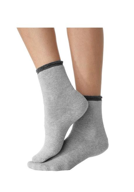 LAVANA Basic Kuschelsocken - Beigefarben Sheego