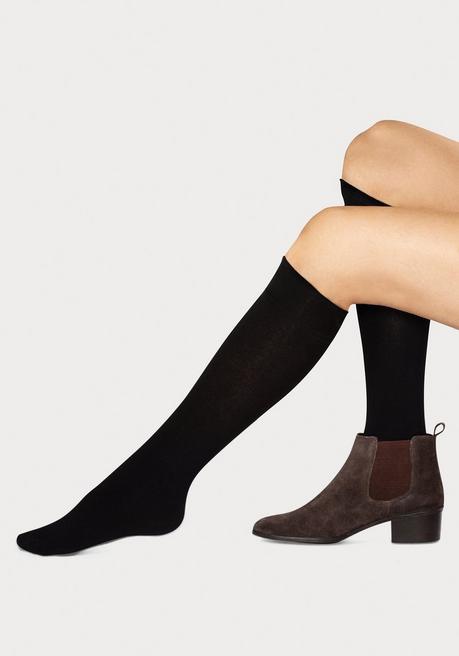 LAVANA Basic Thermostrümpfe - Schwarz Sheego