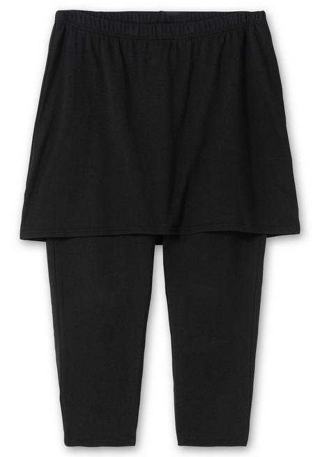 Sheego By Joe Browns Leggings Mit Angesetztem Minirock - Schwarz Sheego