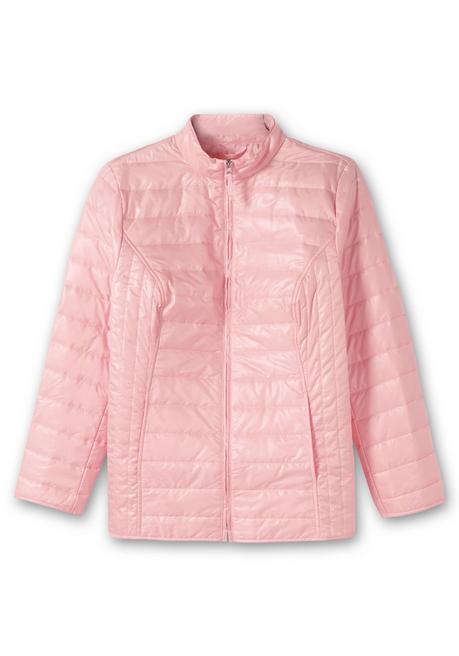 Sheego Leicht Wattierte Steppjacke Mit Stehkragen - Rosé Sheego
