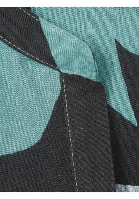 VIA APPIA DUE Longtunika Mit Grafischem Alloverdruck - Indigo Gemustert Sheego