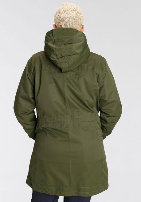 Maier Sports 3-in-1-Funktionsmantel - Oliv Sheego