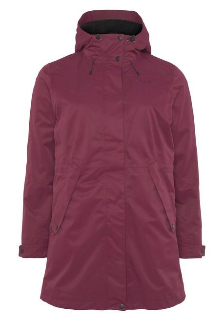 Maier Sports 3-in-1-Funktionsmantel - Weinrot Sheego