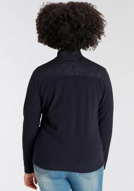 Maier Sports Fleecejacke - Marine Sheego