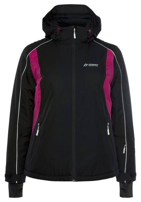 Maier Sports Skijacke - Schwarz-fuchsia Sheego