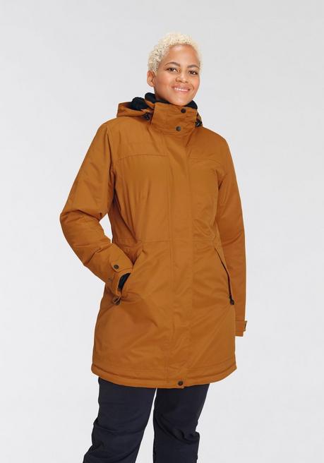 Maier Sports Wintermantel - Hellbraun Sheego